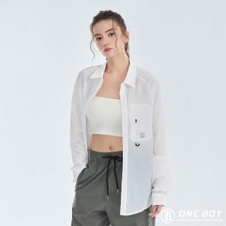 【ONE BOY】防曬UPF50+冰感A級冰科技透氣機能冰鋒襯衫外套(N250621)