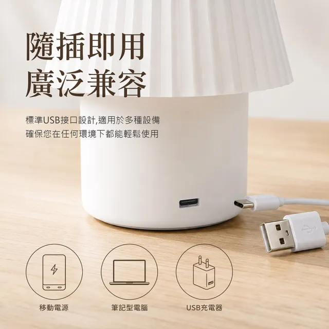 【Earnest Living】日日燈香氛水氧機 USB充電︱低噪音 雙色燈光 家用辦公小空間適合