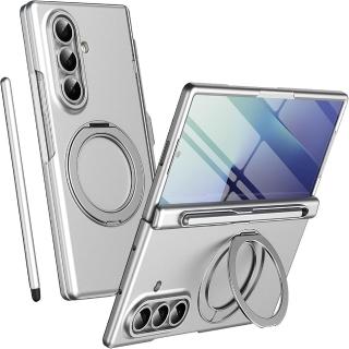 【ACE CASE】三星SAMSUNG Galaxy Z Fold8 Ultra/清輝A01驚雷/帶筆/鉸鍊中軸全包/殼膜一體/360度指環手機殼