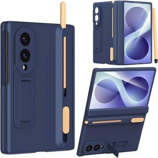 【ACE CASE】三星SAMSUNG Galaxy Z Fold8/清輝wide A04驚鴻/帶筆/鉸鍊中軸全包/殼膜一體/隱藏支架手機殼