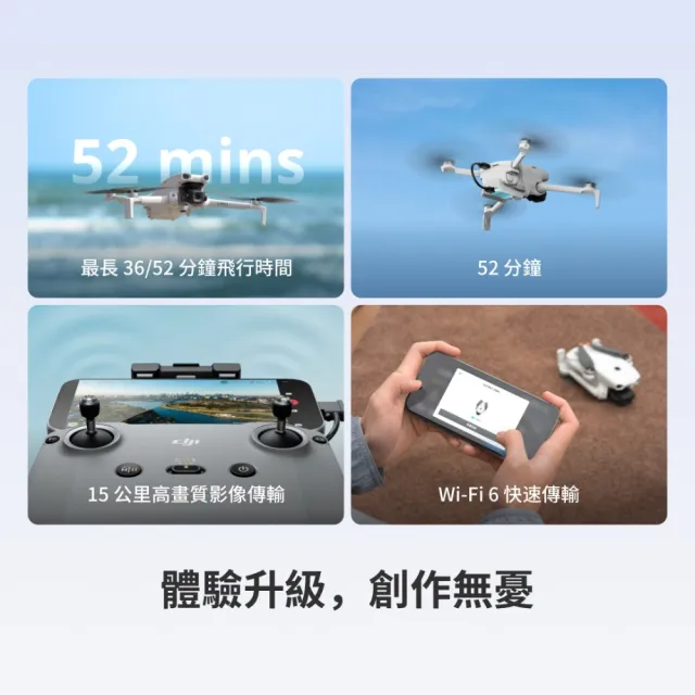 【DJI】LITO 1 空拍機/無人機 ｜全新迷你輕量免註冊｜全向避障