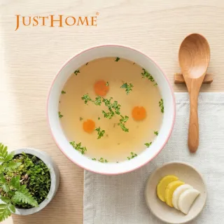 【Just Home】映花陶瓷5吋飯碗400ml(可微波 碗 湯碗 湯缽 麵碗 拉麵碗)