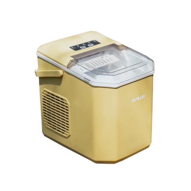 【G-PLUS 拓勤】小冰快微電腦自動製冰機 黑/白/奶油黃 含袋優惠組合(悠遊戶外)