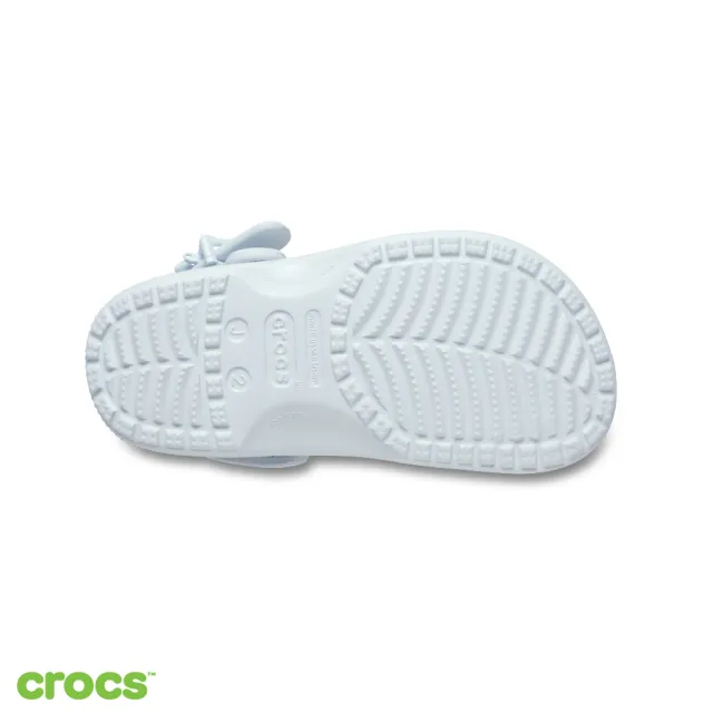 【Crocs】童鞋 大童 經典星型扣克駱格 洞洞鞋 天空冰色(213941-5EW)