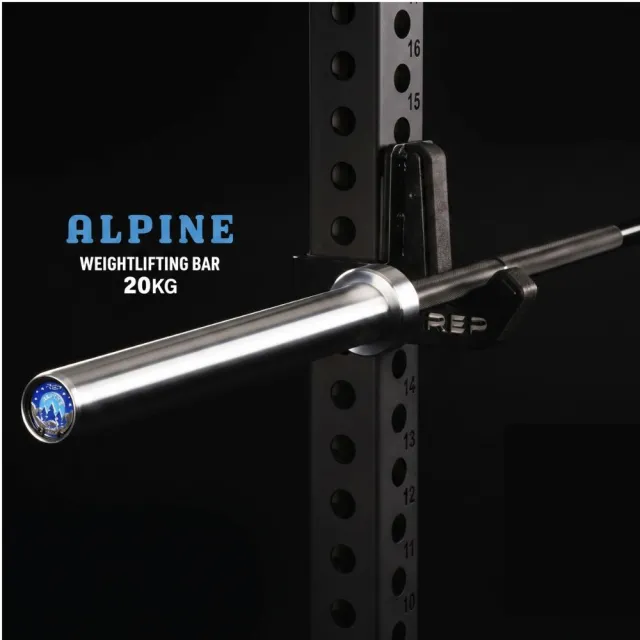 【REP】Alpine系列 專業舉重槓鈴桿 - 20kg 黑鉻（消光黑）/可承重680KG