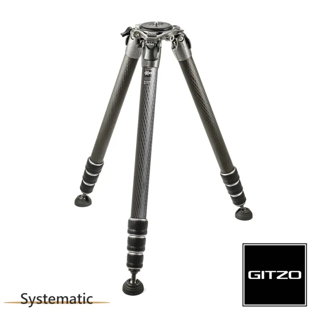 【gitzo 捷信】Systematic 碳纖維三腳架4號4節 系統家系列 GT4543LS(公司貨)