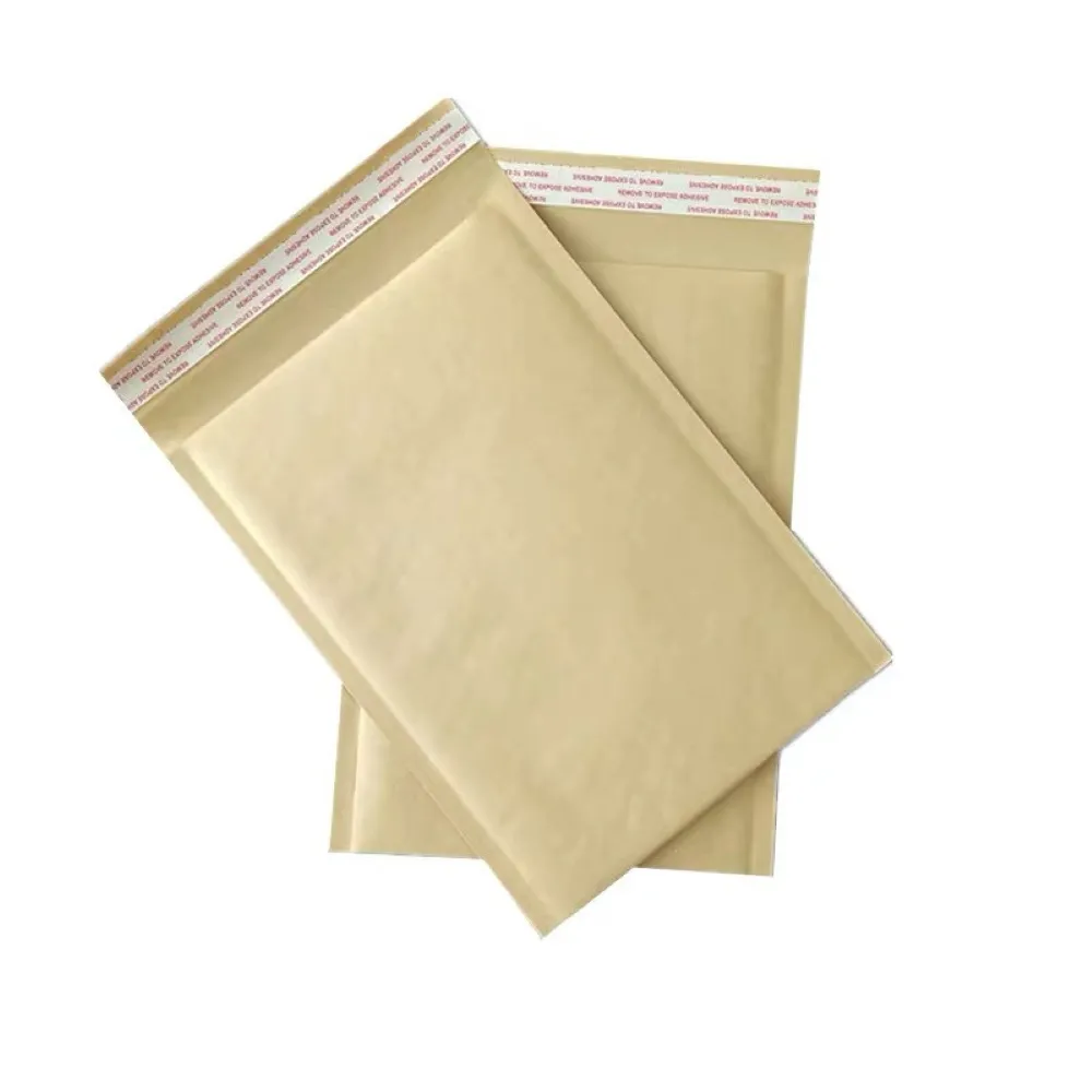 【OKPP 歐凱普】牛皮自黏防震氣泡公文袋 12.7*25.4cm 10入裝