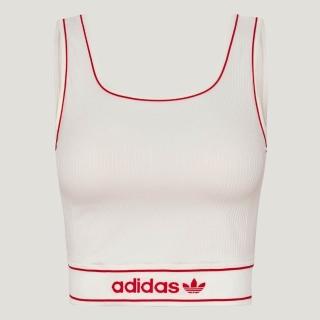 【adidas 愛迪達】運動背心 LF4591 女款ORIGINALS休閒合身背心