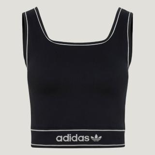 【adidas 愛迪達】運動背心 LF4590 女款ORIGINALS休閒合身背心