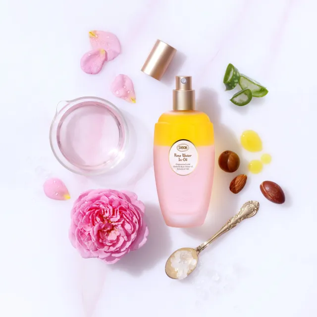 【SABON】官方直營 光燦美肌淨嫩組(大馬士革玫瑰有機光燦活膚水150ml+臉部磨砂膏125ml)