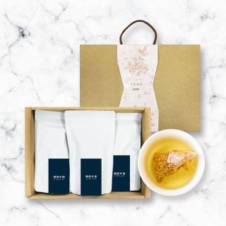 【順便幸福】韃靼黃金蕎麥茶禮盒組3袋/盒-共1盒(茶包 韃靼 蕎麥 可冷泡)(中秋禮盒)