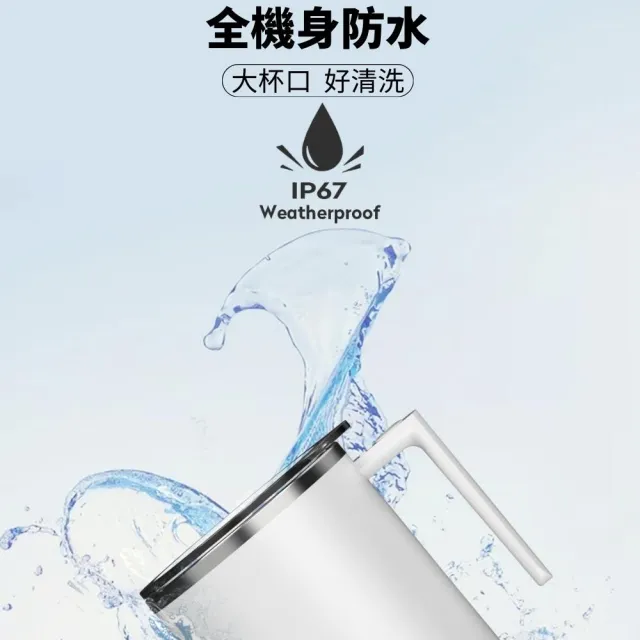【Mufasa】獨家防沉 20秒自動停 磁力攪拌杯(防沉澱 透明杯蓋 商檢認證   母親節禮物 聖誕禮物)