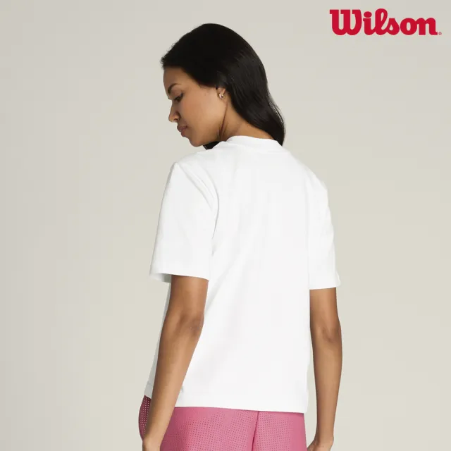 【WILSON】Modern Tee Bright White 女款 服飾 短袖T恤 白色 WE00038W001002