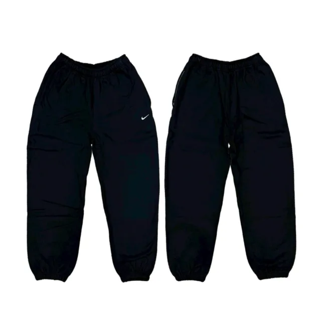 【NIKE 耐吉】W Lab Solo Swoosh Pant 經典棉褲 黑色    DA0334-010