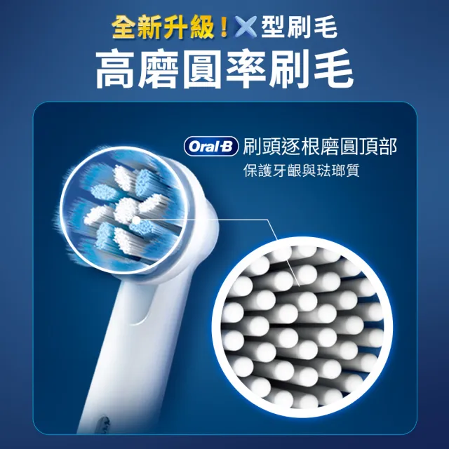 【Oral-B 歐樂B】電動牙刷 EB50-6 深層清潔X型刷頭 官方正貨
