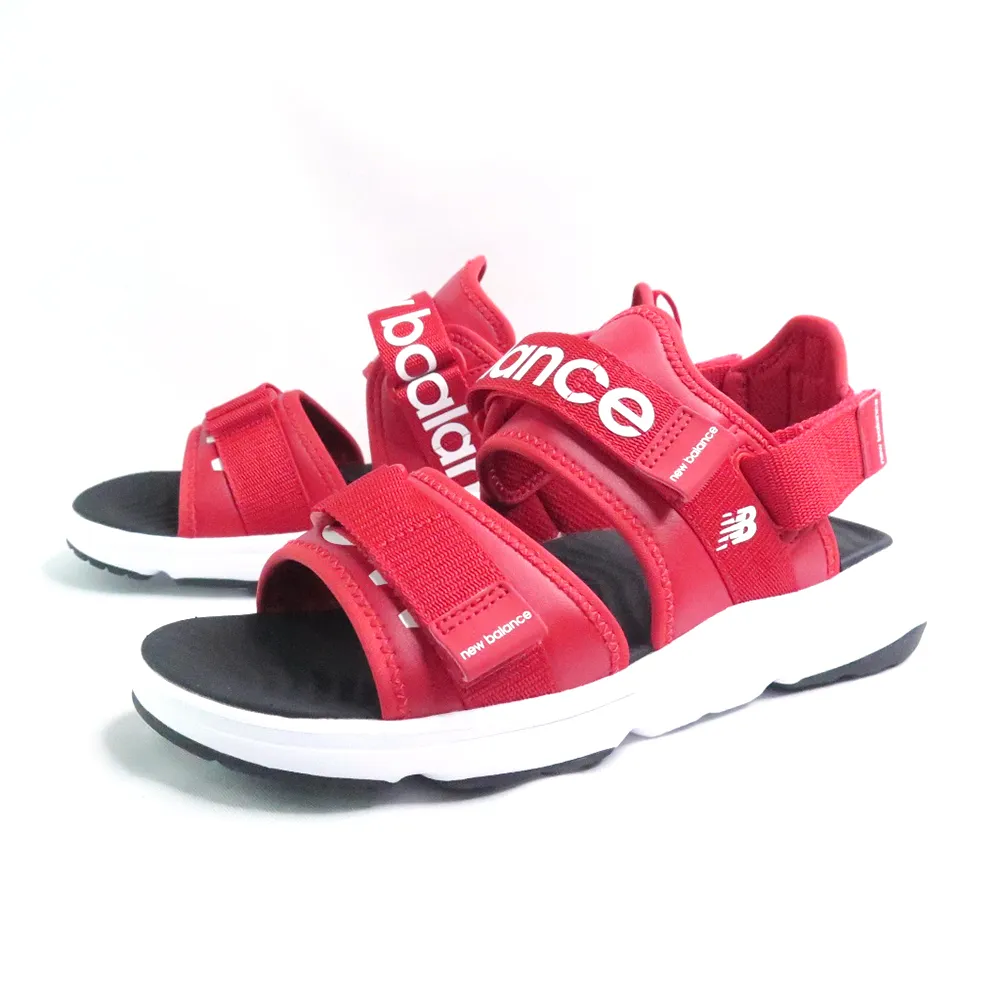 【NEW BALANCE】NB 涼鞋 女鞋 可拆式 運動 紅 SUA750B3-D楦(A5157)