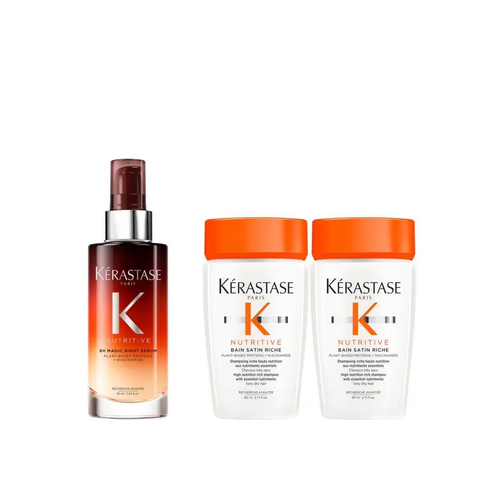 【KERASTASE 巴黎卡詩】皇家滋養靜夜精華90ml(柔順/抗毛躁/潤澤/修護/頭髮保養/卡詩髮尾髮油)