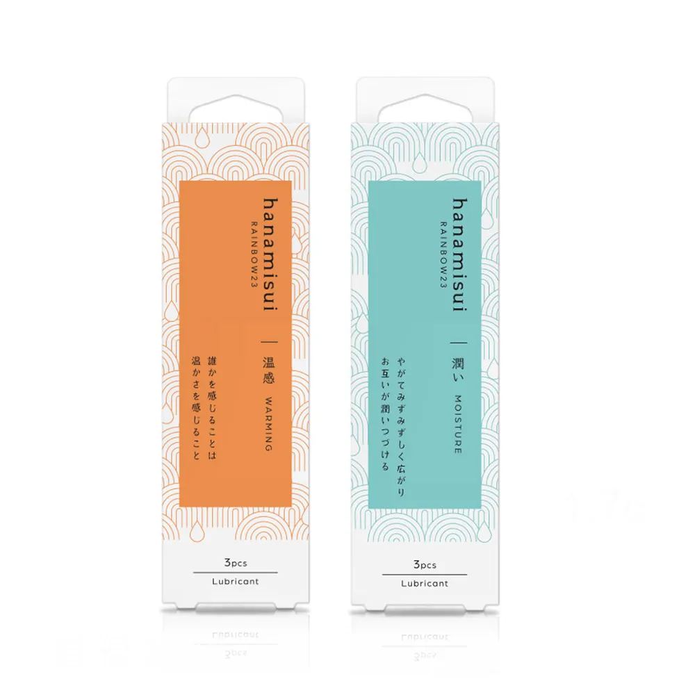 【花美水】Moisture保濕精華凝膠x1 + Warming青春熱火潤滑凝膠x1 (1.7g x 6支/2盒)