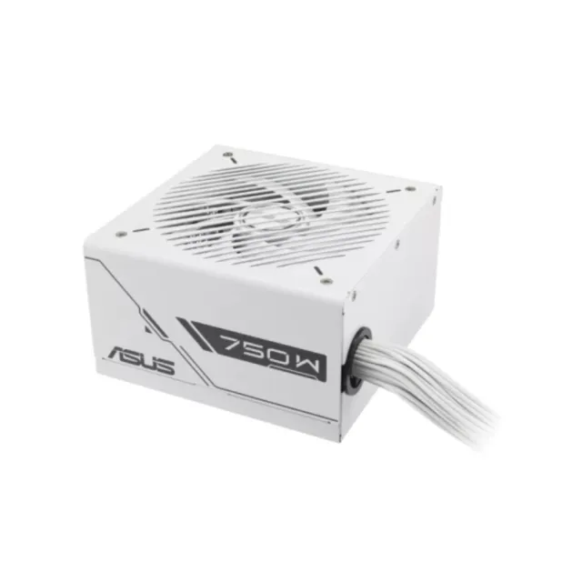 【ASUS 華碩】機殼+電源組★Prime AP202 ARGB White Edition 曲面全景玻璃機殼 白色+Prime 750W銅牌