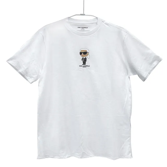 【KARL LAGERFELD 卡爾】圓領短袖棉T(多款)