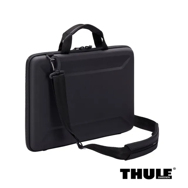 【Thule 都樂】Gauntlet attach☆ MacBook® Pro 16吋 筆電手提袋 黑色 (週年慶/露營/旅行/收納)