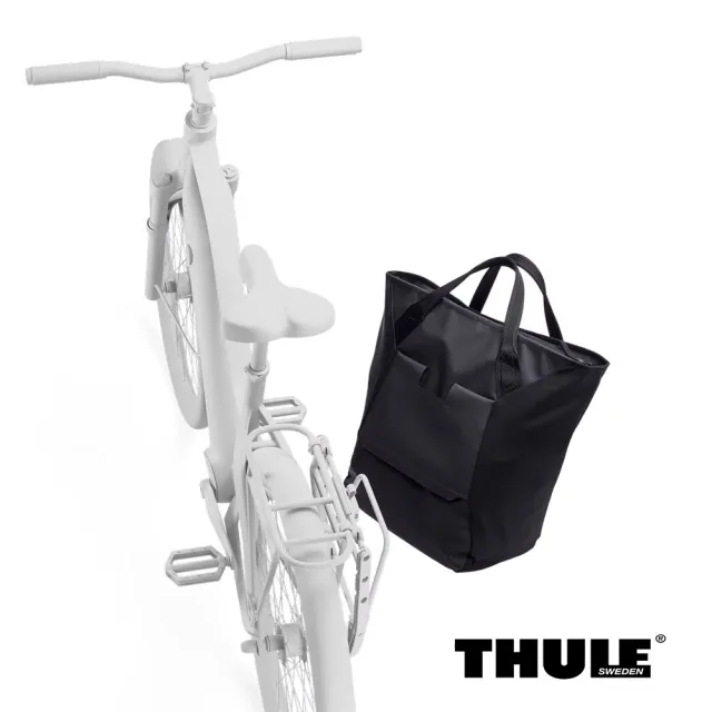 【Thule 都樂】Chasm 自行車用 InLock 托特包 25L 黑色 (週年慶/露營/旅行/收納)