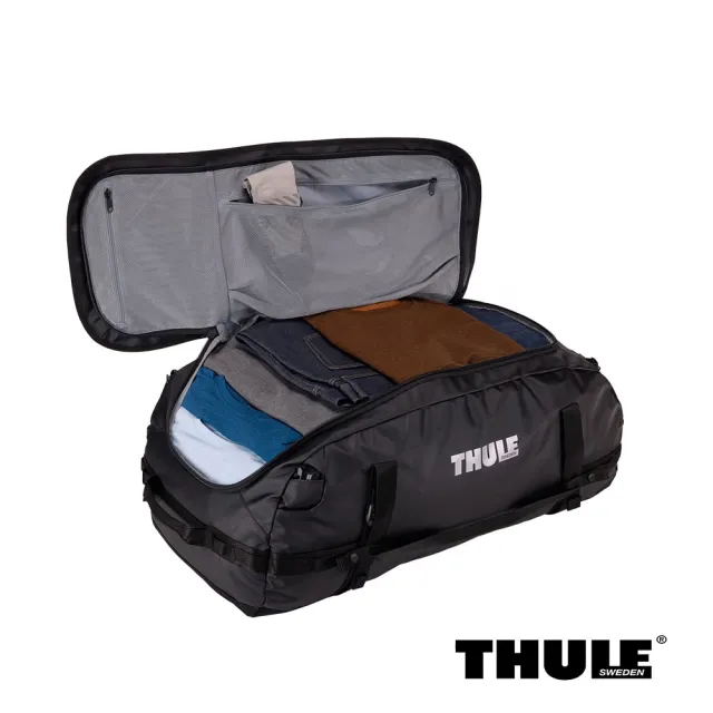 【Thule 都樂】Chasm Chasm 90L 手提袋 黑色 (週年慶/露營/旅行/收納)
