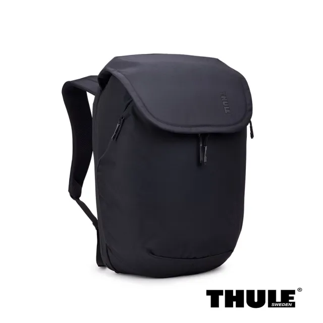 【Thule 都樂】Subterra 2 可擴展旅行背包 26L 黑色 (週年慶/露營/旅行/收納)