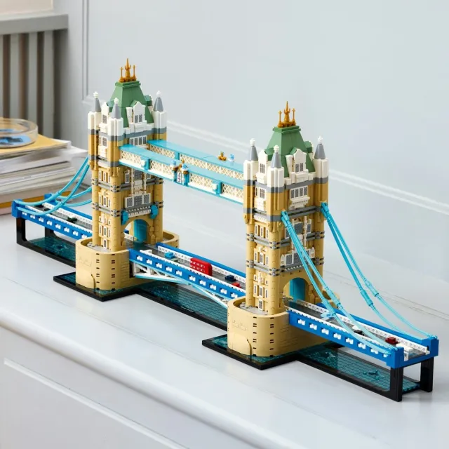 【LEGO 樂高】建築系列 21067 塔橋(英國地標 居家擺設 禮物 玩具)