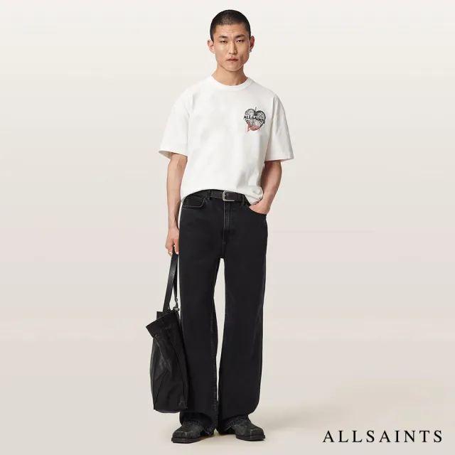 【ALLSAINTS】REFLECT 短袖T恤-白 M012PF(寬鬆版型)