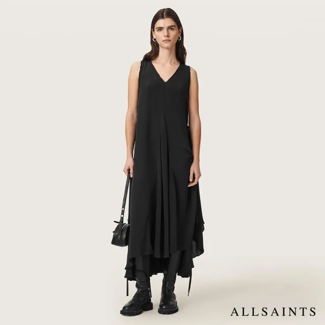 【ALLSAINTS】SYBIL 無袖洋裝 W021DF(正常版型)