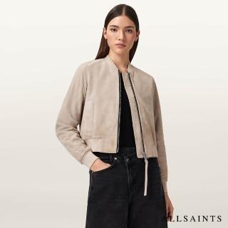 【ALLSAINTS】ORTEN 麂皮羊皮飛行員皮衣外套 W041LD(常規版型)