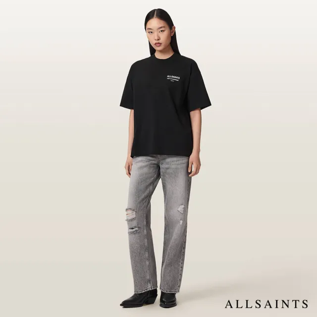 【ALLSAINTS】ELIANA 寬版短袖T恤 W052JF(寬鬆版型)