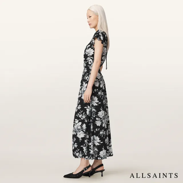 【ALLSAINTS】LOLITA 印花洋裝 W277DE(合身版型)