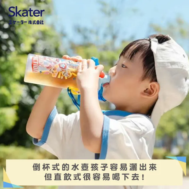 【Skater】直飲式兒童水壺(480ml日本製)
