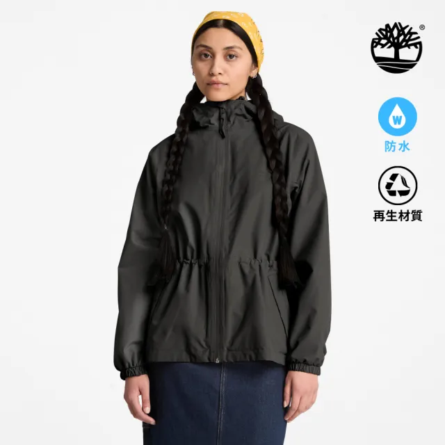 【Timberland】女款黑色防水外套(0YHCH001)