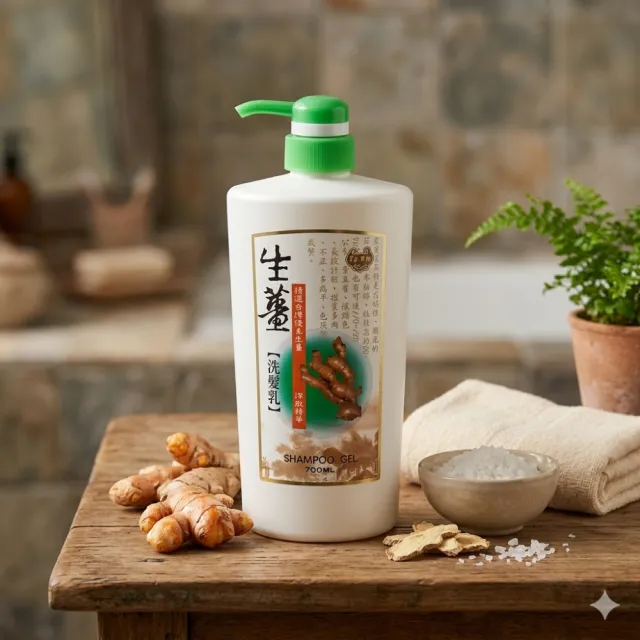 生薑洗髮乳700ml 2瓶組