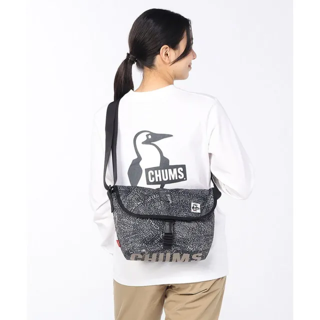 【CHUMS】CHUMS 休閒 Recycle CHUMS Mini Messenger Bag郵差包(約8L) Archive 男女 (CH603971Z401)