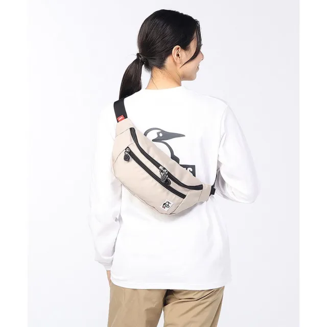 【CHUMS】CHUMS 休閒 Recycle Small Waist Pouch腰包(約3.5L) 米灰色 男女 (CH603964G057)