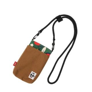 【CHUMS】CHUMS 休閒 Rope Shoulder Pouch Sweat Nylon手機收納肩背包 Big Motif 男女 (CH603815Z403)