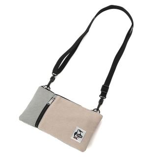 【CHUMS】CHUMS 休閒 Smart Phone Shoulder Sweat Nylon手機收納肩背包 米灰/Stone 男女 (CH603611G113)