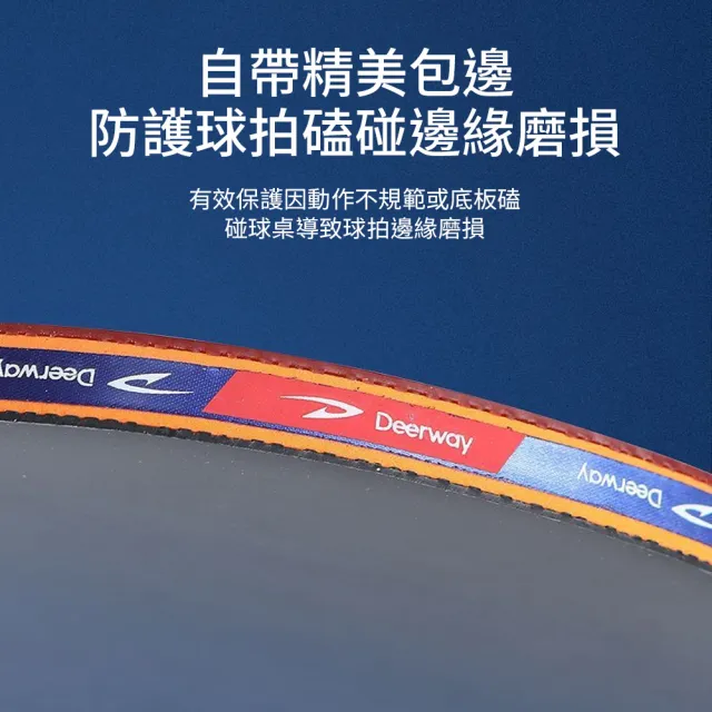 【costway】雙拍乒乓球拍套裝 初學兒童學生桌球拍 高彈力橫拍直拍運動用品 乒乓球初學套裝 (附3球+收納包)
