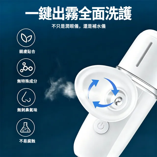 【SAMPA】納米噴霧潤眼儀 潤眼儀 眼部霧化器 洗眼器 煥眼儀  便攜式洗眼器 霧化噴霧