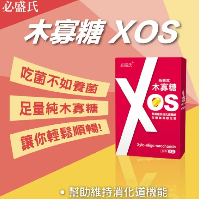 【草本之家】木寡糖XOS3入組(30粒/入)(木寡糖)