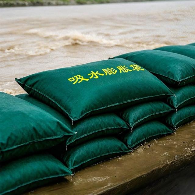 【YIGNW】防洪吸水膨脹沙袋 防洪麻袋擋水麻袋 阻水應急沙包 免裝沙石 方便運輸 可循環使用