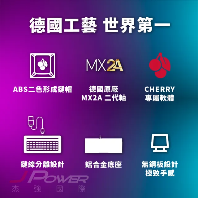 【Cherry】MX3.0S MX2A 黑色 靜音紅軸 機械鍵盤(MX2A/無鋼板/遊戲/電競)