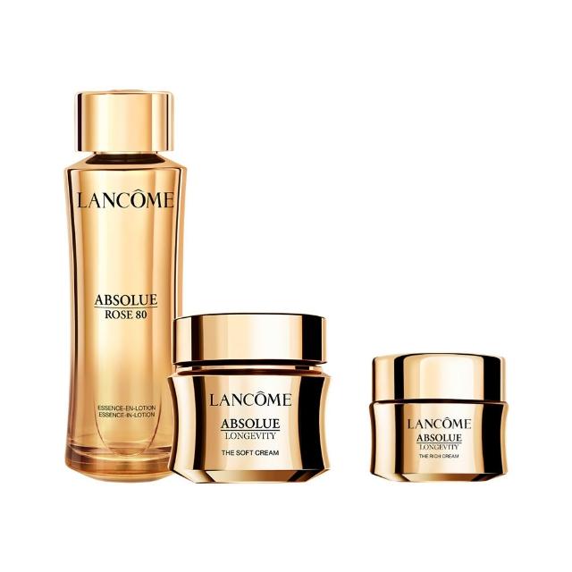 【LANCOME 蘭蔻】官方直營 玫瑰霜30ml+玫瑰精露150ml(LANCOME/永生玫瑰霜/抗老/PDRN)