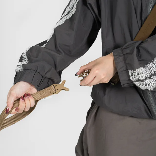【SPUTNIK 斯普尼克】Ultra Explore 寵物牽繩 Leash-S 卡其色 (寵物牽繩/貓狗適用/寵物外出用品)