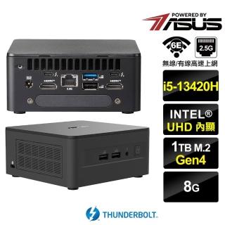 【ASUS 華碩】RNUC13ANHH50000{奧理昂7M5D}迷你電腦(i5-13420H/8G/1TB SSD)