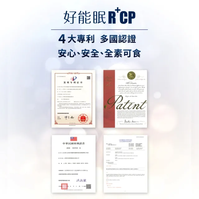 【好能力生醫】好能眠R+CP 專利白鳳豆、羅布麻、西番蓮萃取物(30粒/盒 加乘GABA+睡眠益生菌+鎂)陳亞蘭推薦